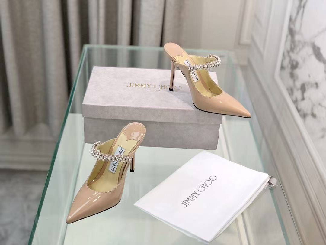 UA J1m*y Ch00 Mules En Cuir Bing