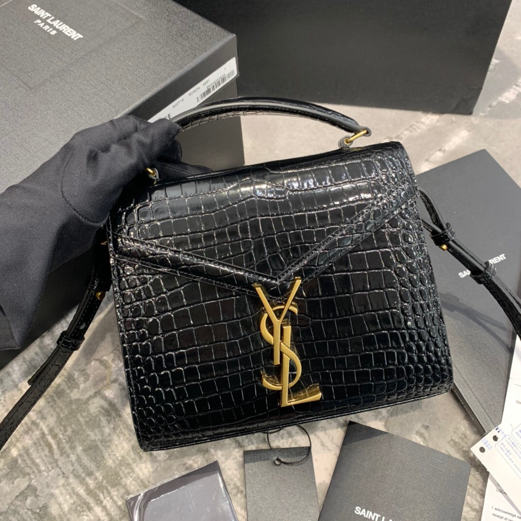 Small Y51 Cassandra Monogra Clasp Bag