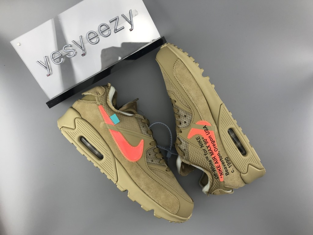 UA THE 10 OFF WHITE NIKE AIR MAX 90 DESERT ORE