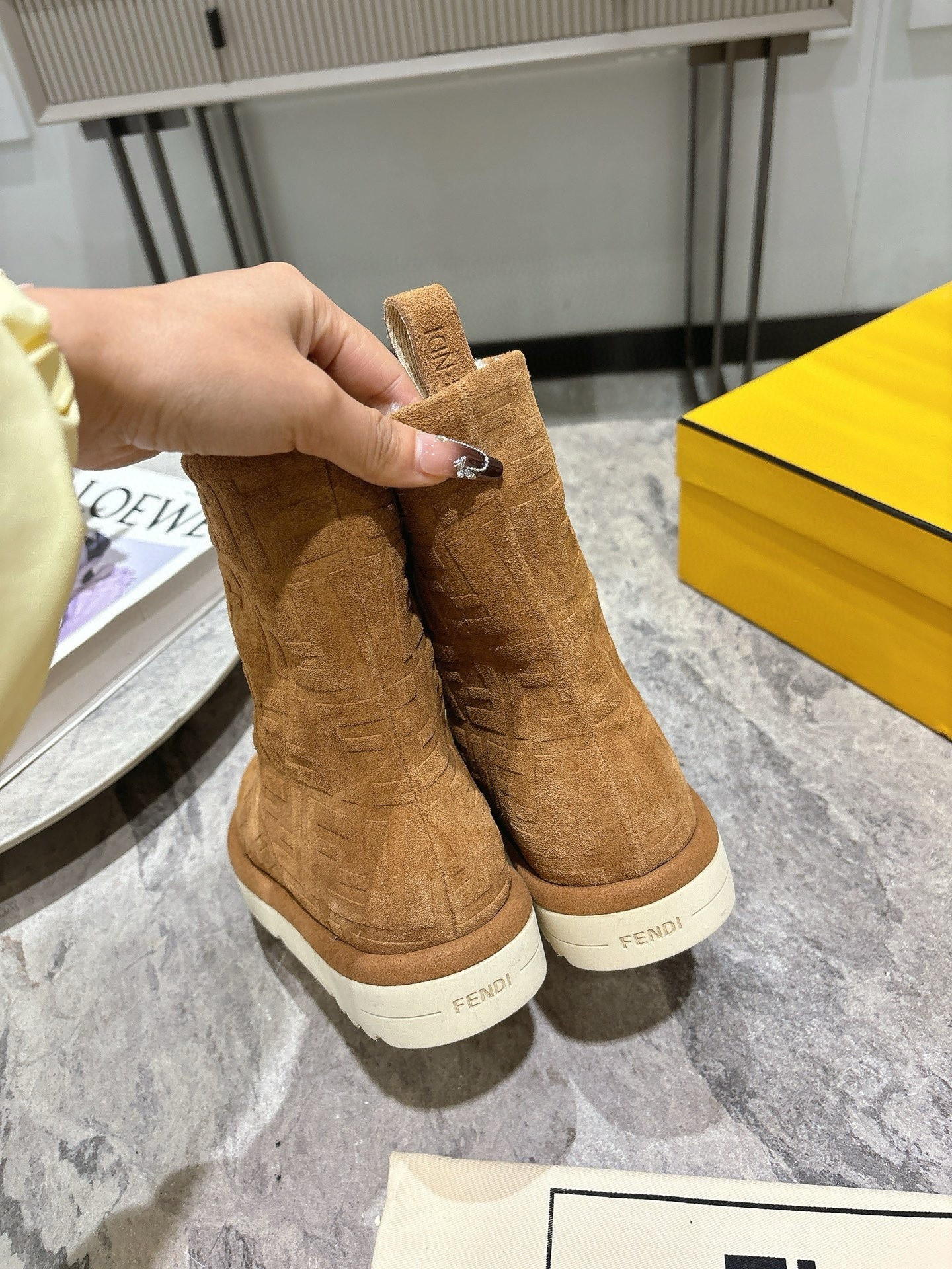 UA F**di Apres Chic FF Low Boots