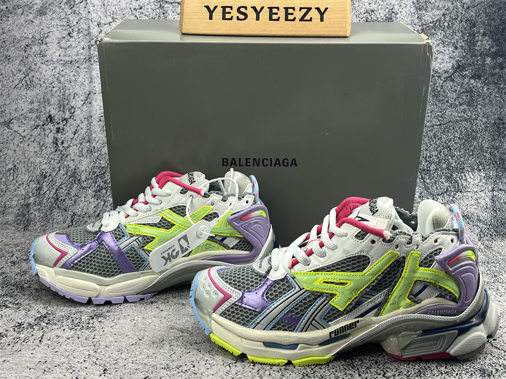 UA RUNNER GREY PURPLE