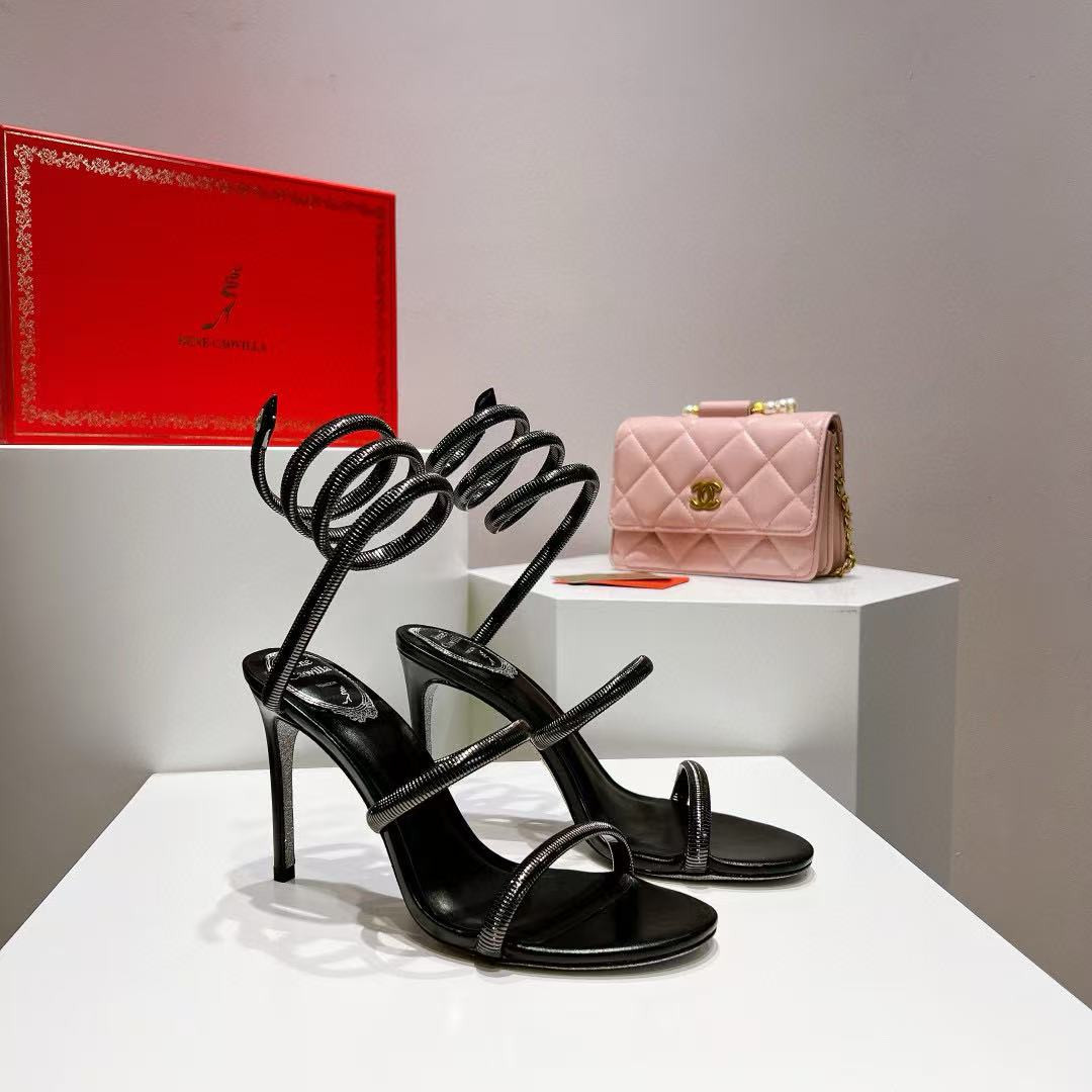 UA RENÉ CAOVILLA Cleo Pumps Sandals 95mm