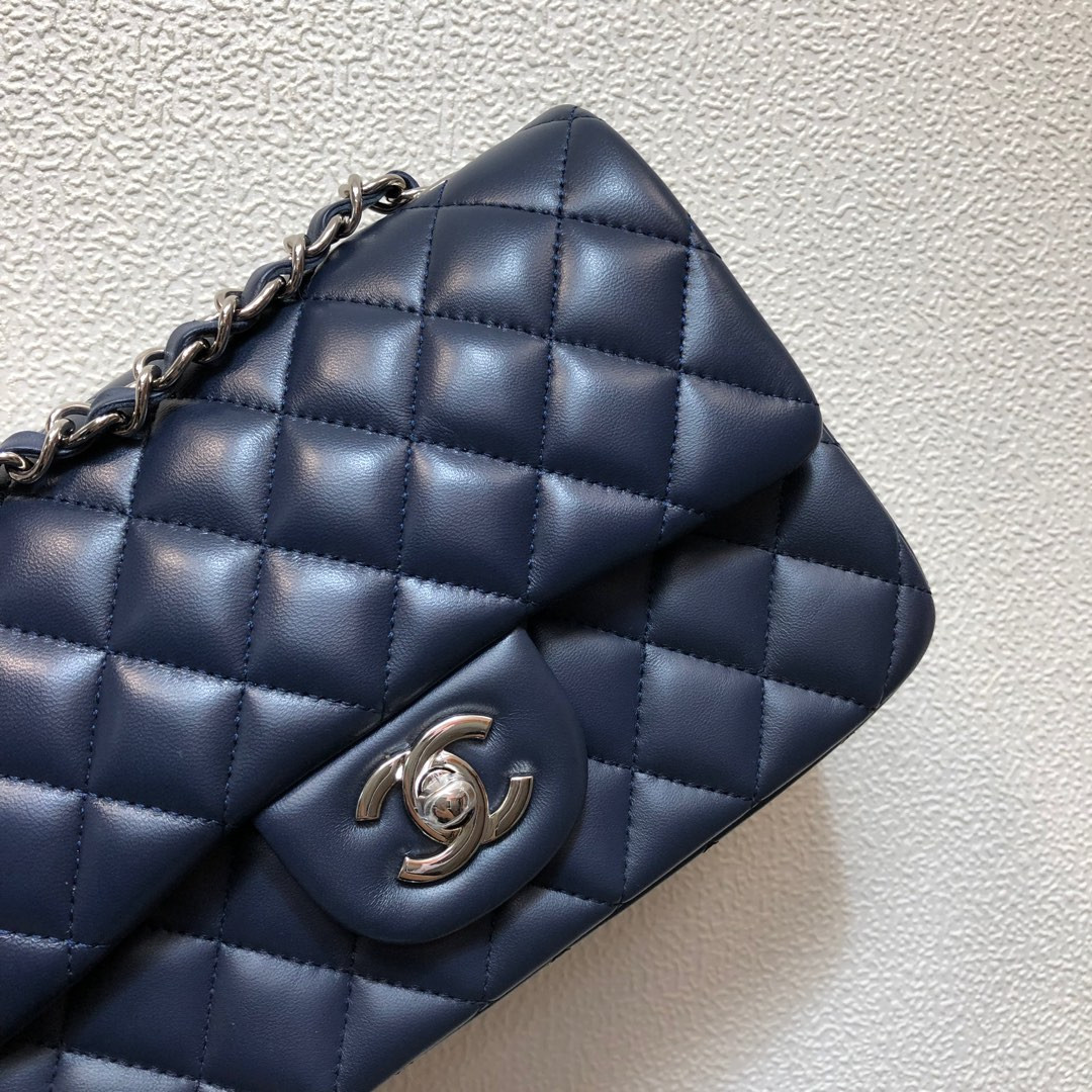 Ch**el MINI FLAP BAG 12 × 20 × 6 cm