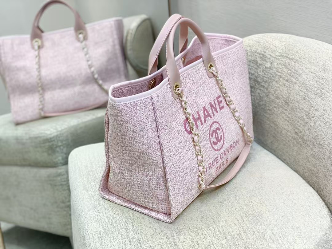 Ch**el Deauville Tote 38cm 38-30-18CM