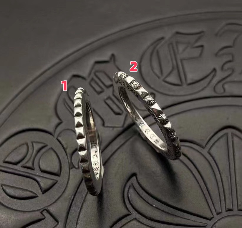 Ch*0me He**ts Cross Ring