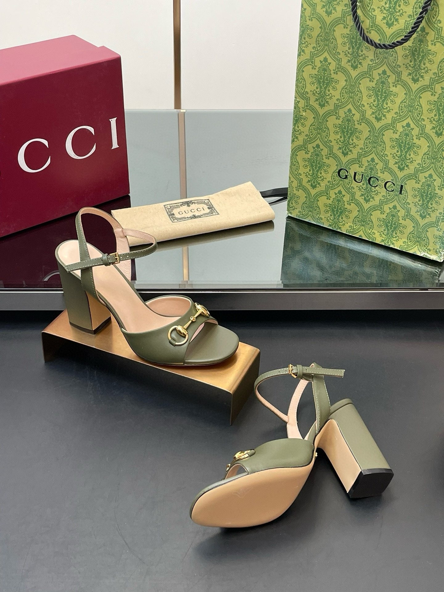 UA Gvc*1 Horsebit Sandal