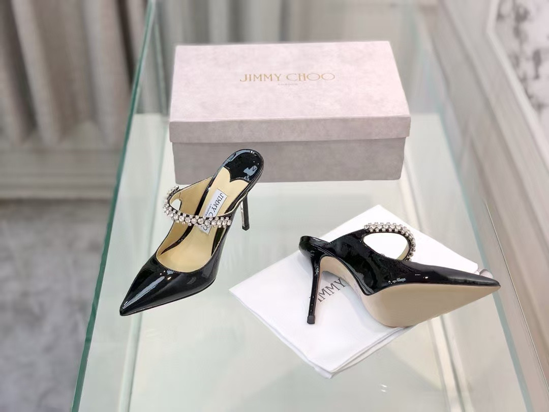 UA J1m*y Ch00 Mules En Cuir Bing