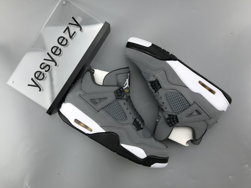 UA AIR JORDAN 4 RETRO "COOL GREY 2019 RELEASE"