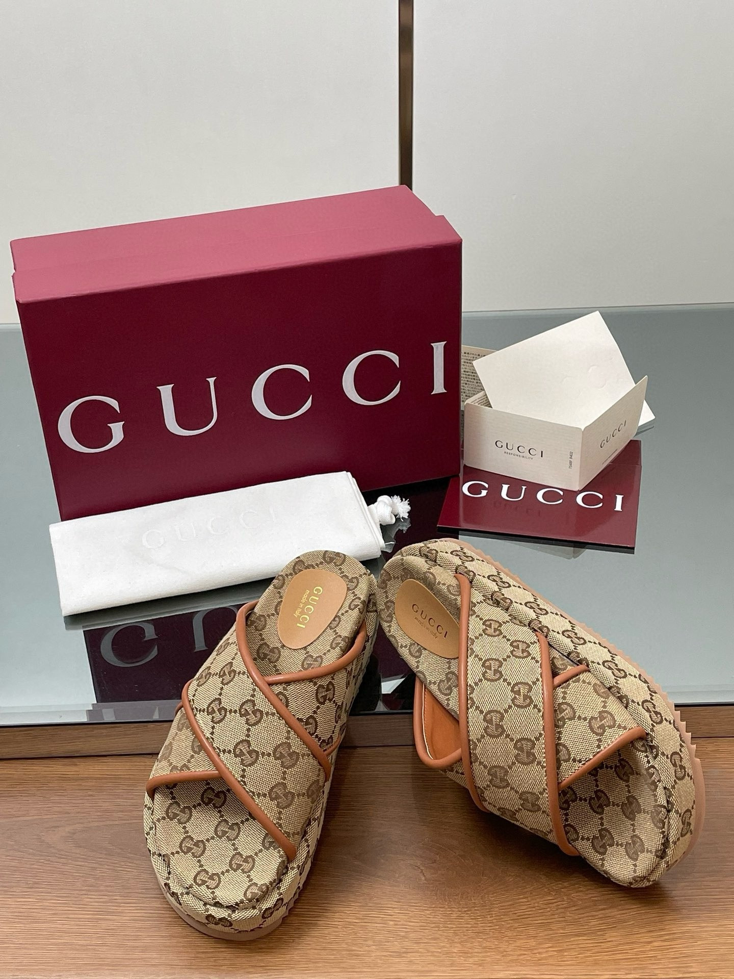 UA Gvc*1 Criss Cross Slide Sandals
