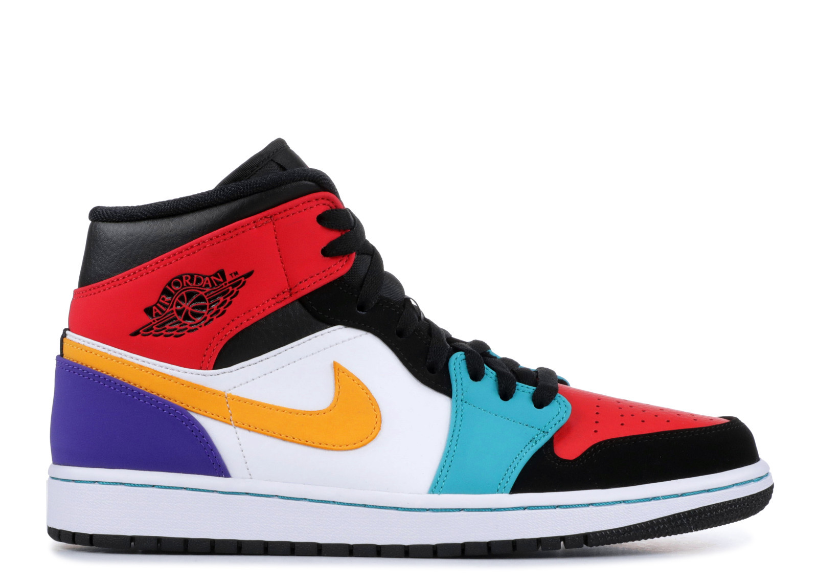 UA AIR JORDAN 1 MID "MULTI-COLOR"