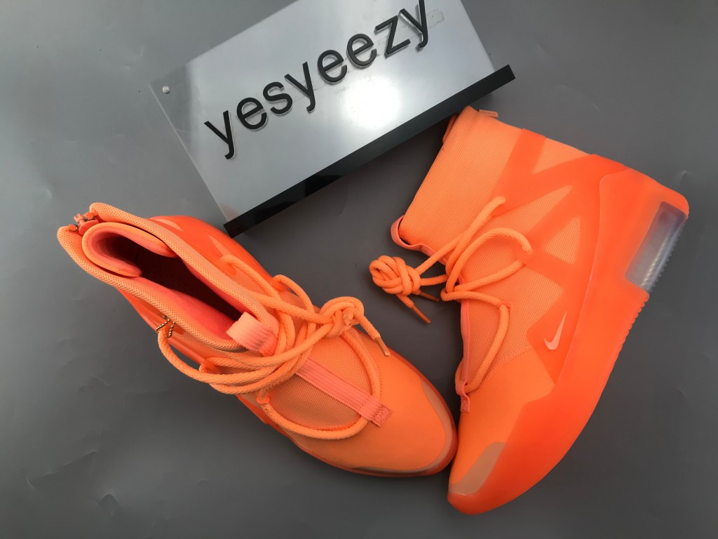 UA NIKE AIR FEAR OF GOD 1 "ORANGE PULSE"