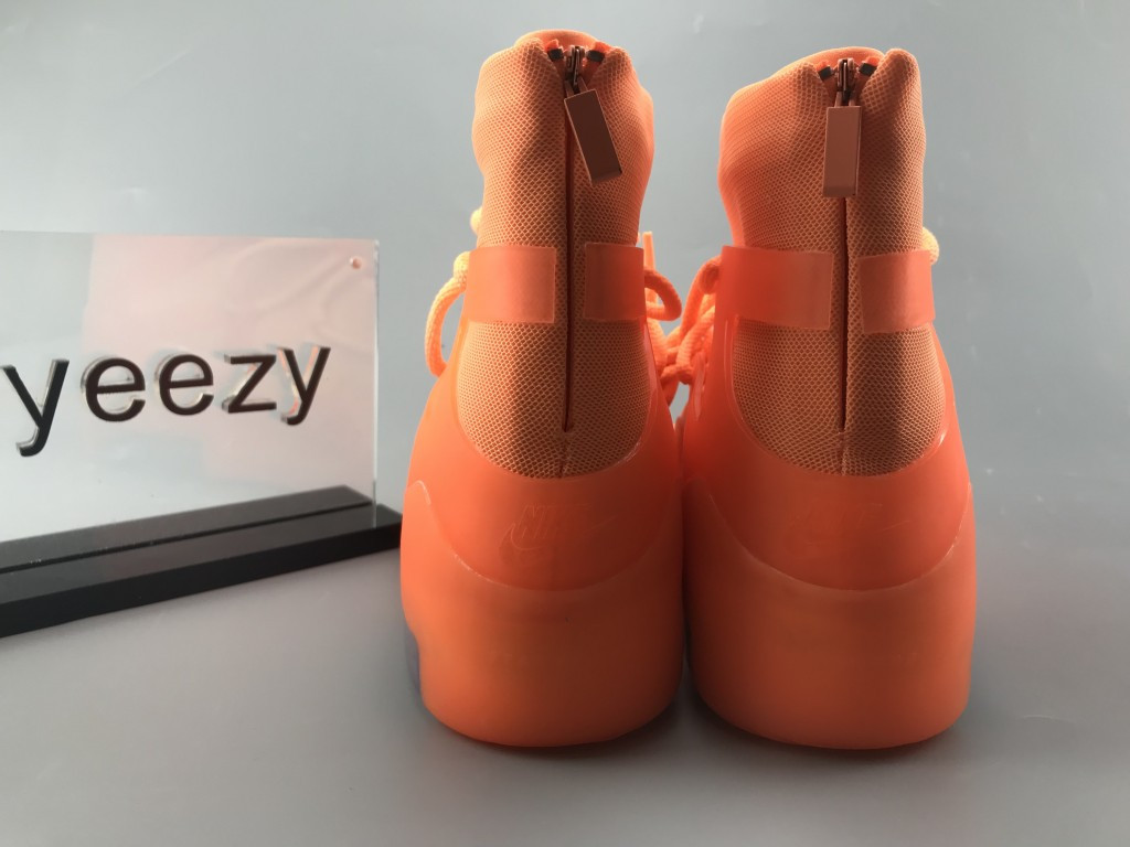 UA NIKE AIR FEAR OF GOD 1 "ORANGE PULSE"