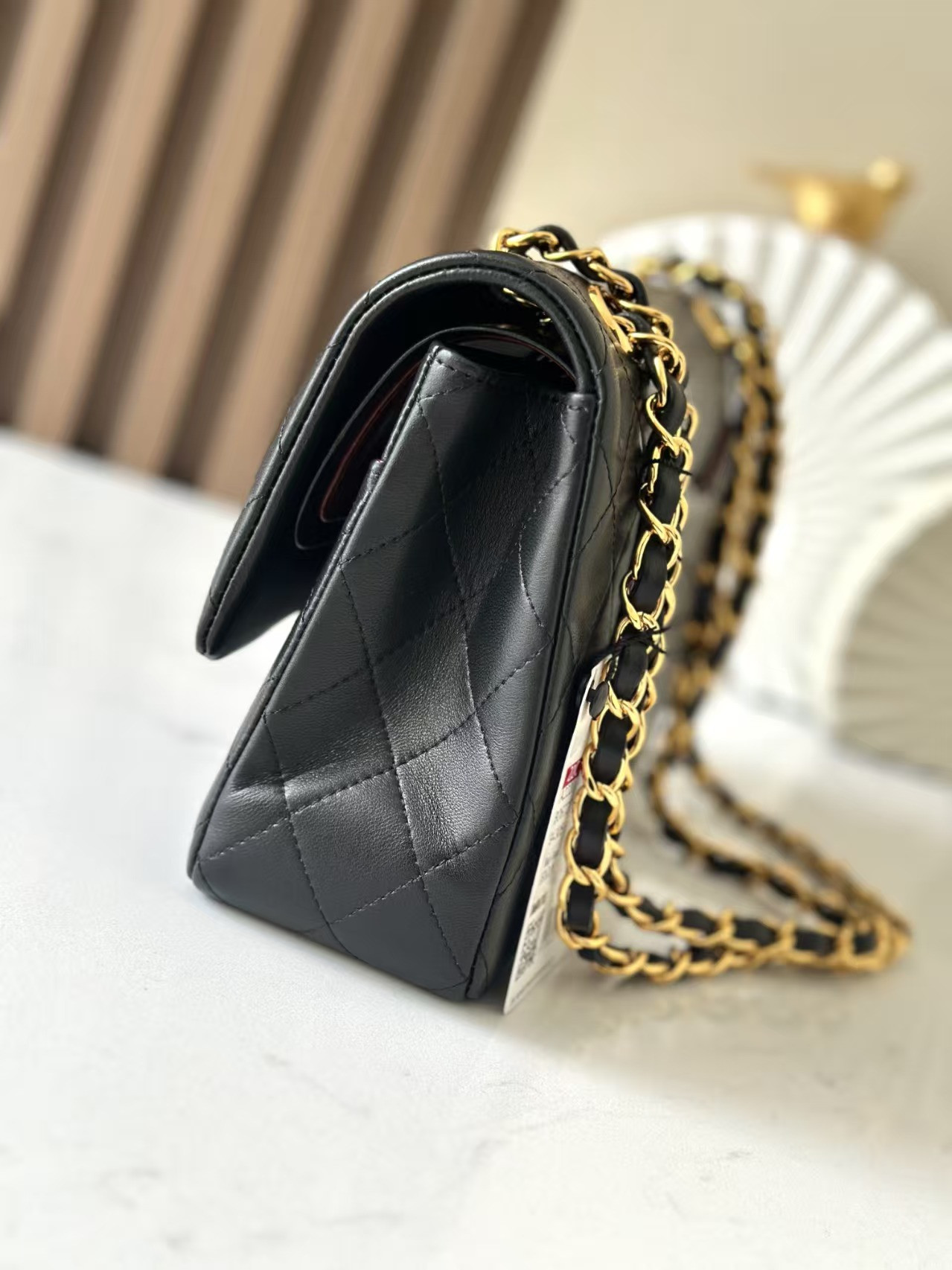 Ch**el Classic Flap Bag 15.5x25.5x6.5cm