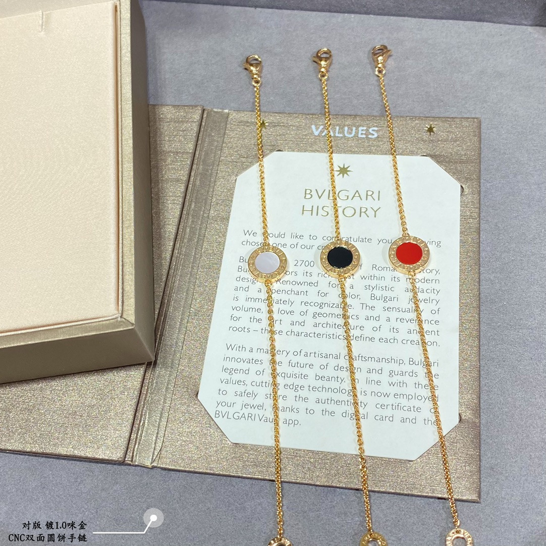 Bv1g*ai Round Cake Bracelet