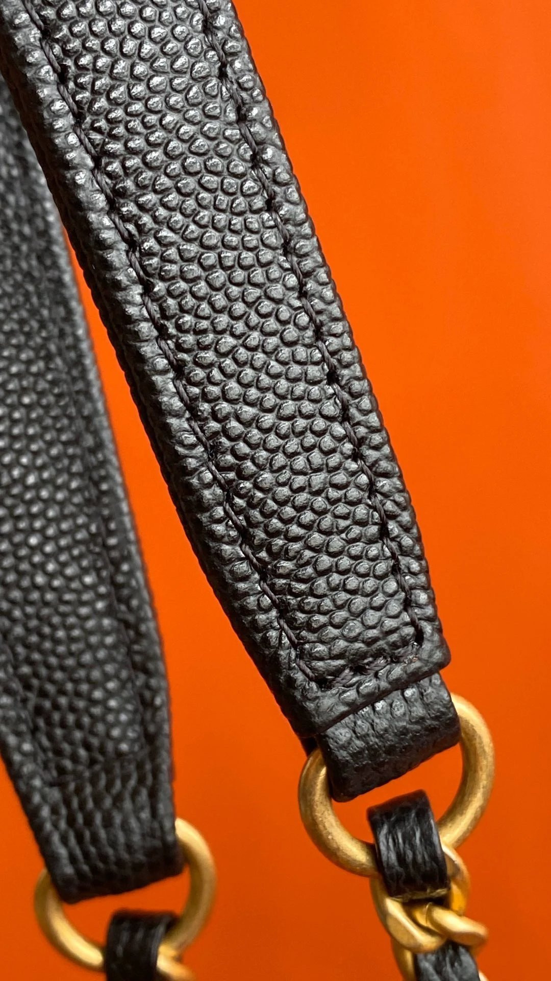 Ch**el FLAP BAG WITH TOP HANDLE