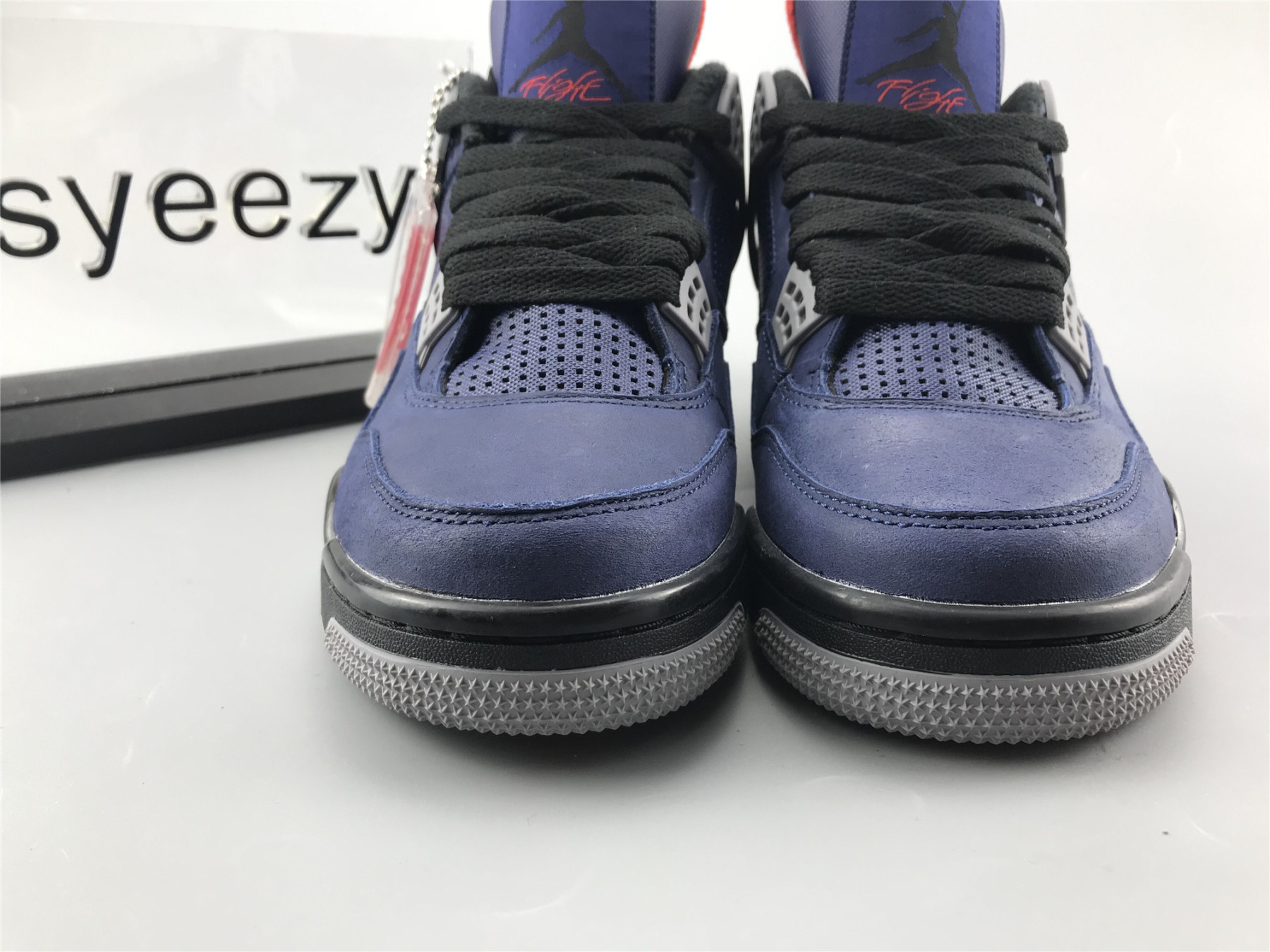 UA AIR JORDAN 4 WINTER "LOYAL BLUE"