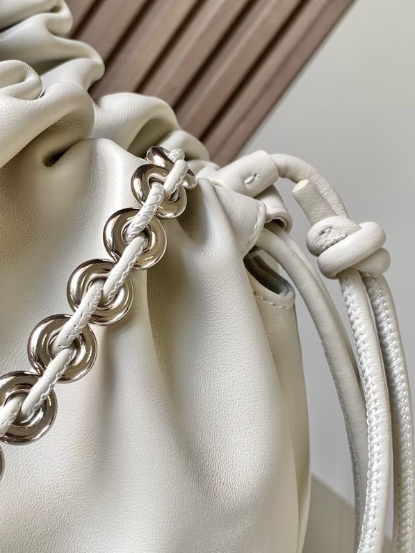 L0ew* Medium Flamenco purse in mellow nappa lambskin 30x10.5x20cm