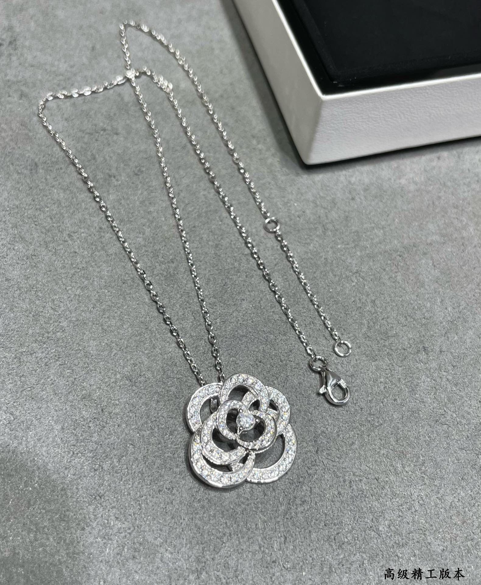 Ch**el Camellia Necklace