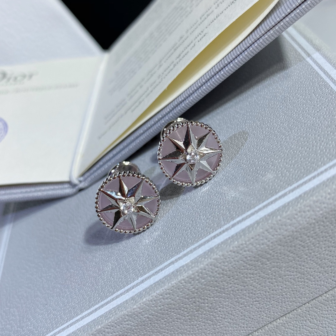 D10r compass Stud Earrings