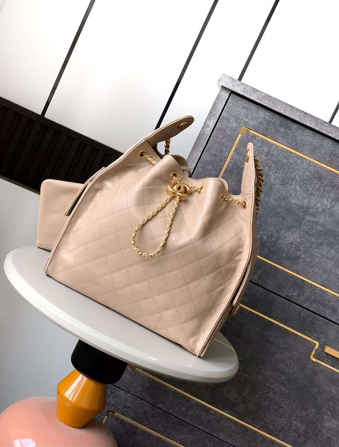 Ch**el 25C Bucket BAG 40x30x15cm
