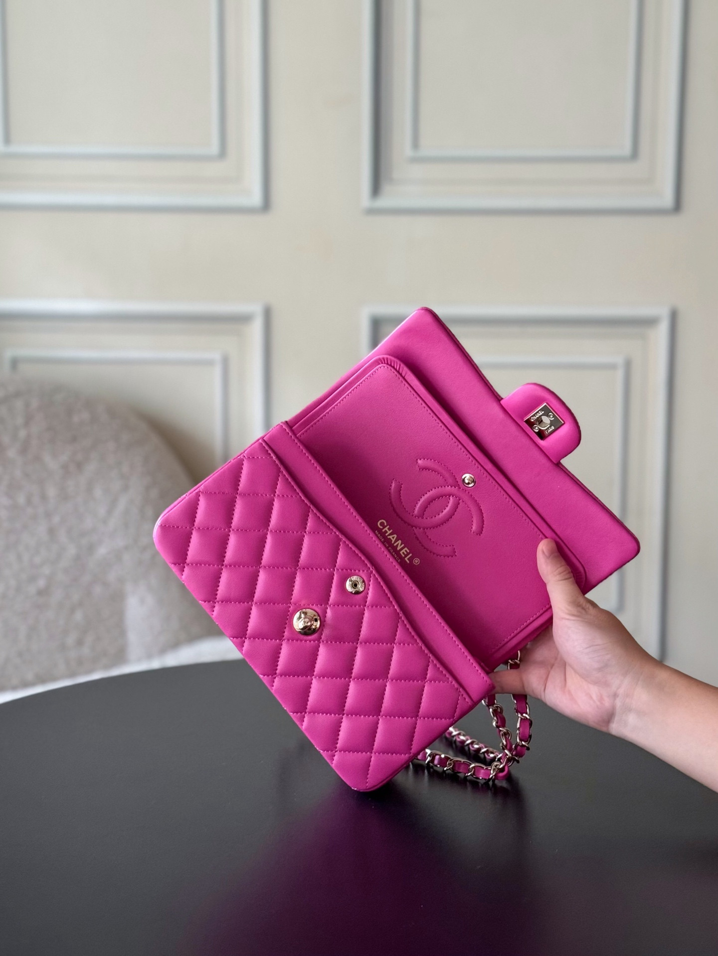 Ch**el Small Classic Bag 23x6.5x14cm