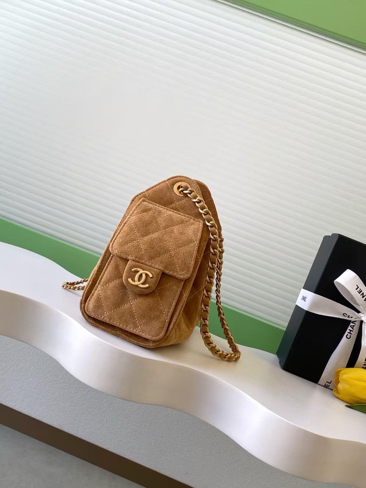 Ch**el 25C Bucket Bag 20x22x12.5cm