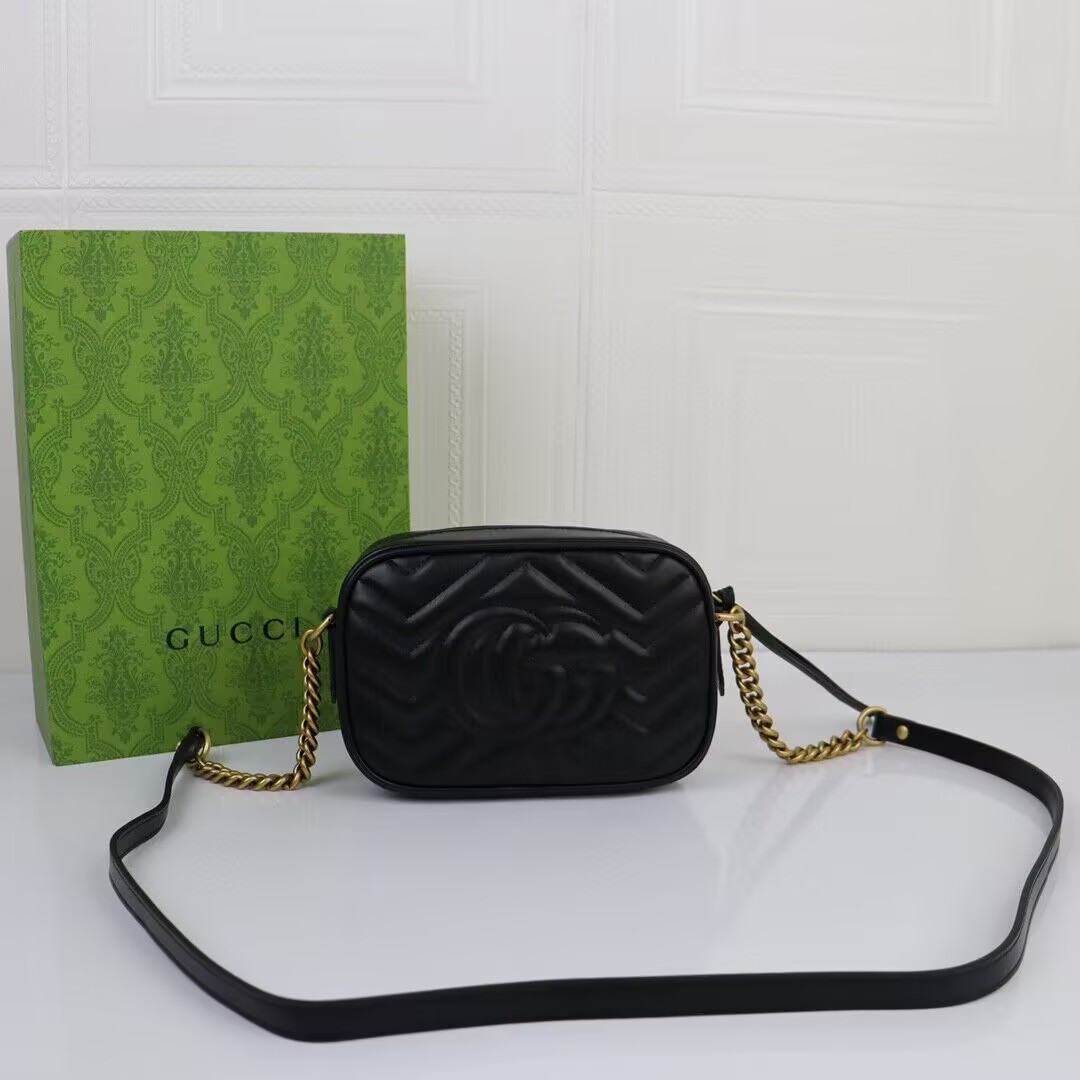 Gvc*1 GG Marmont mini shoulder bag 18x12x3cm