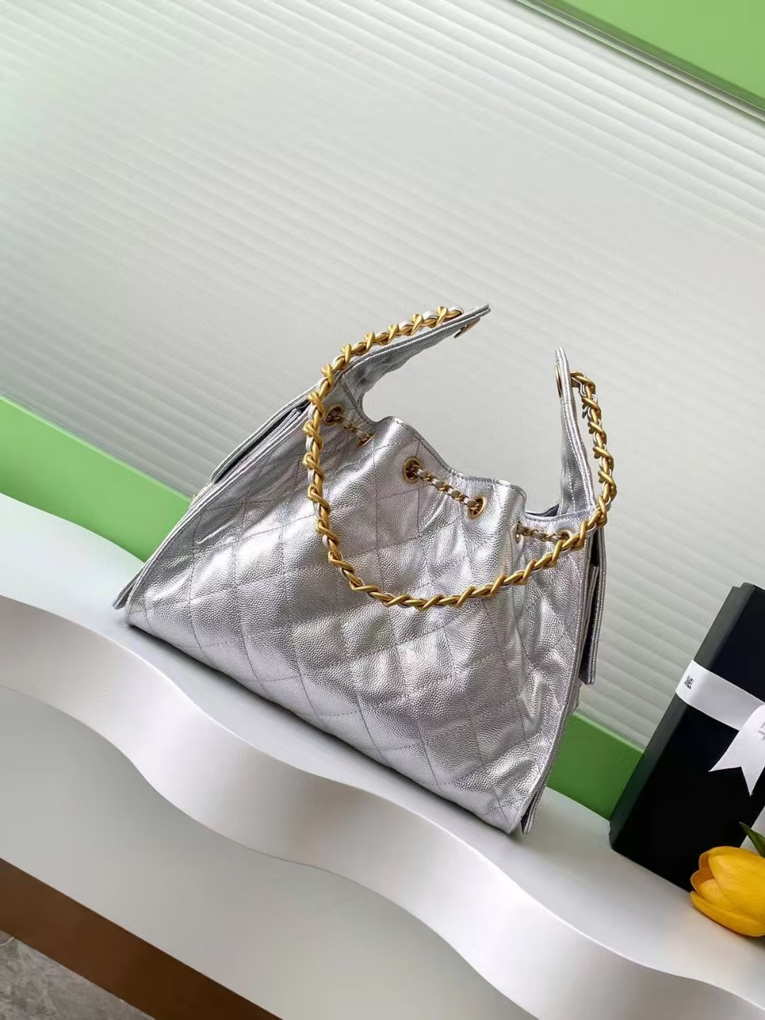 Ch**el 25C Bucket Bag 26x30x14cm