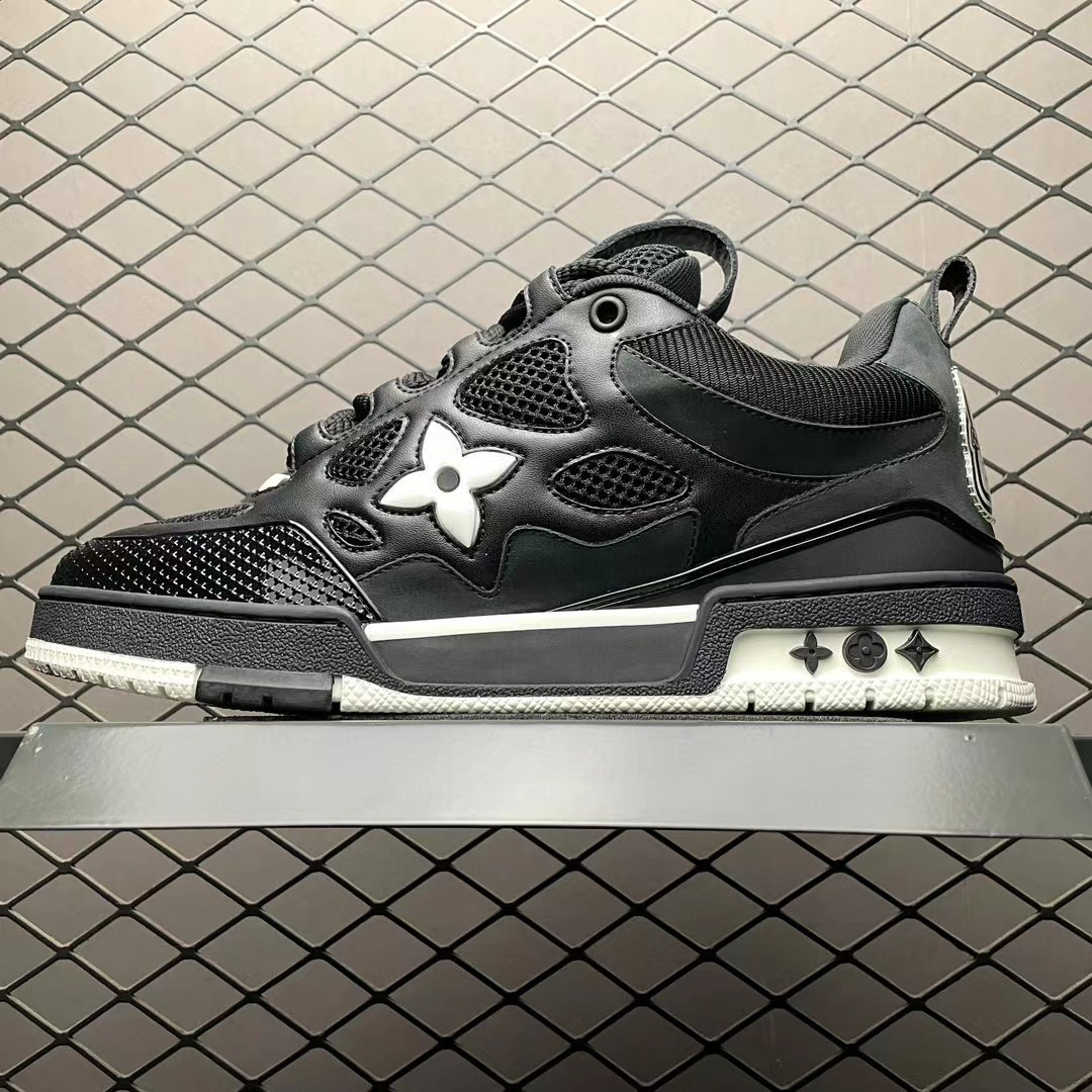 UA L0vis Vvtt0n LV Skate Sneaker Black White