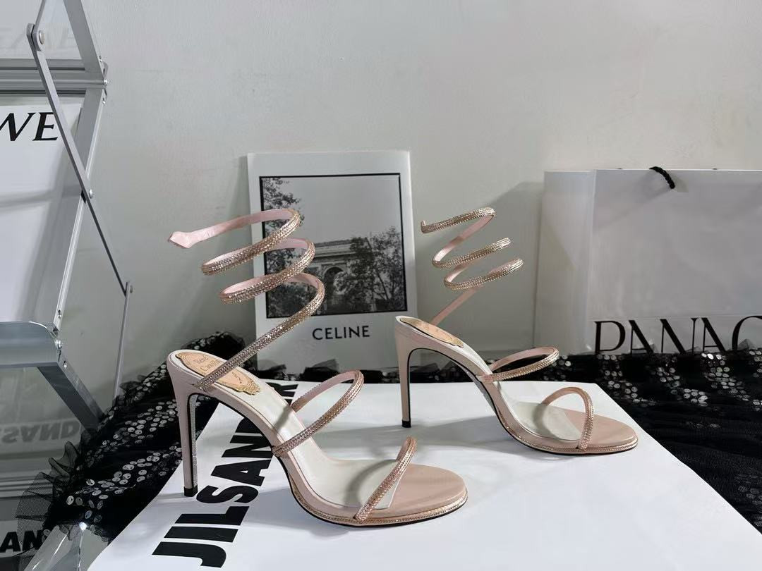UA RENÉ CAOVILLA Cleo Pumps Sandals 95mm