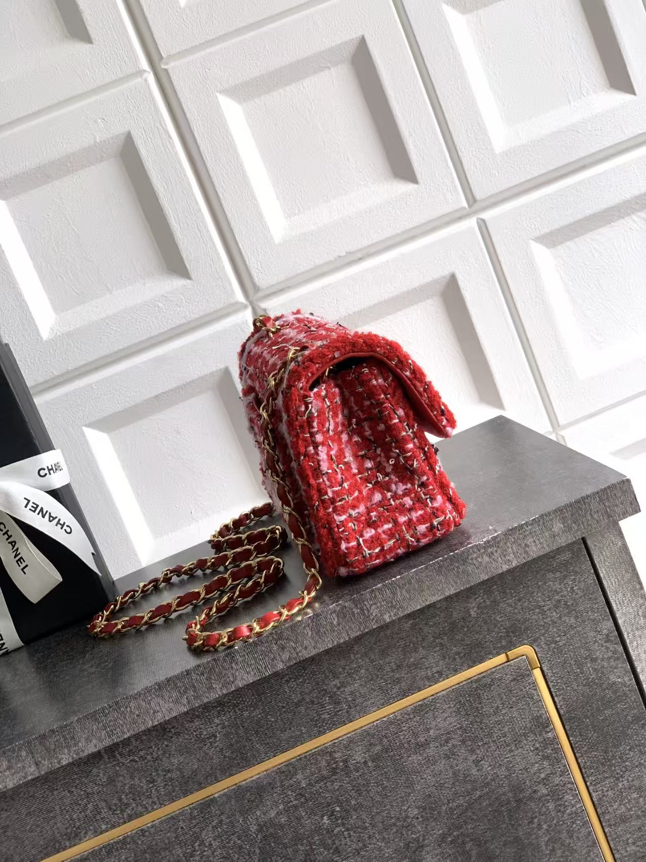 Ch**el Mini Flap Bag 20x12x6cm