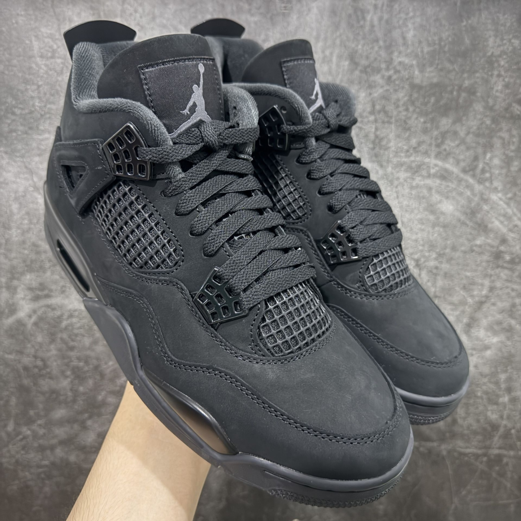 UA Air Jordan 4 Retro Black Cat 2025
