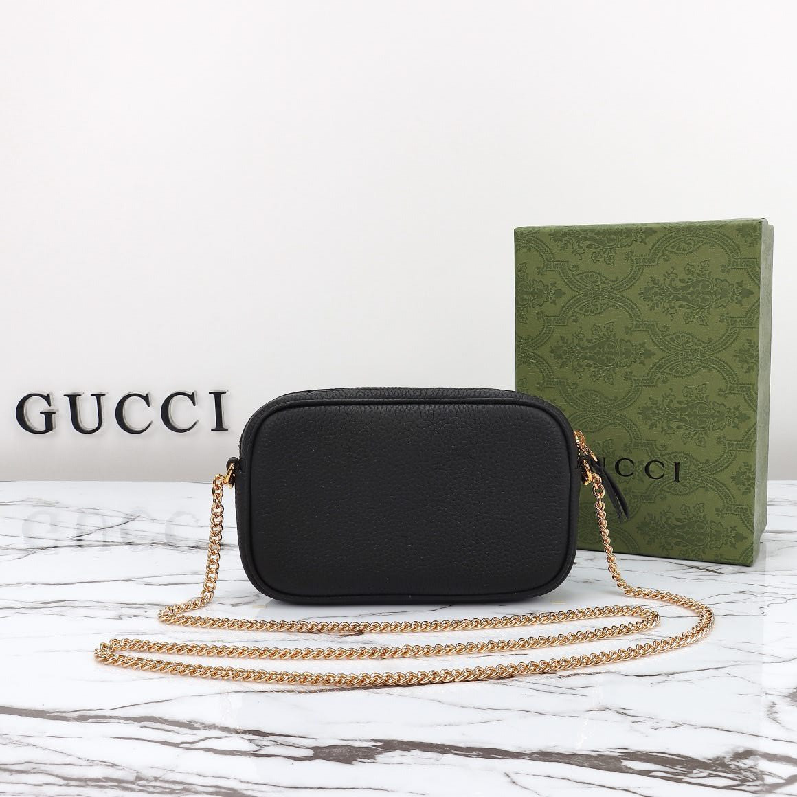 Gvc*1 GG Marmont Mini Camera Bag 18.5x11x4cm