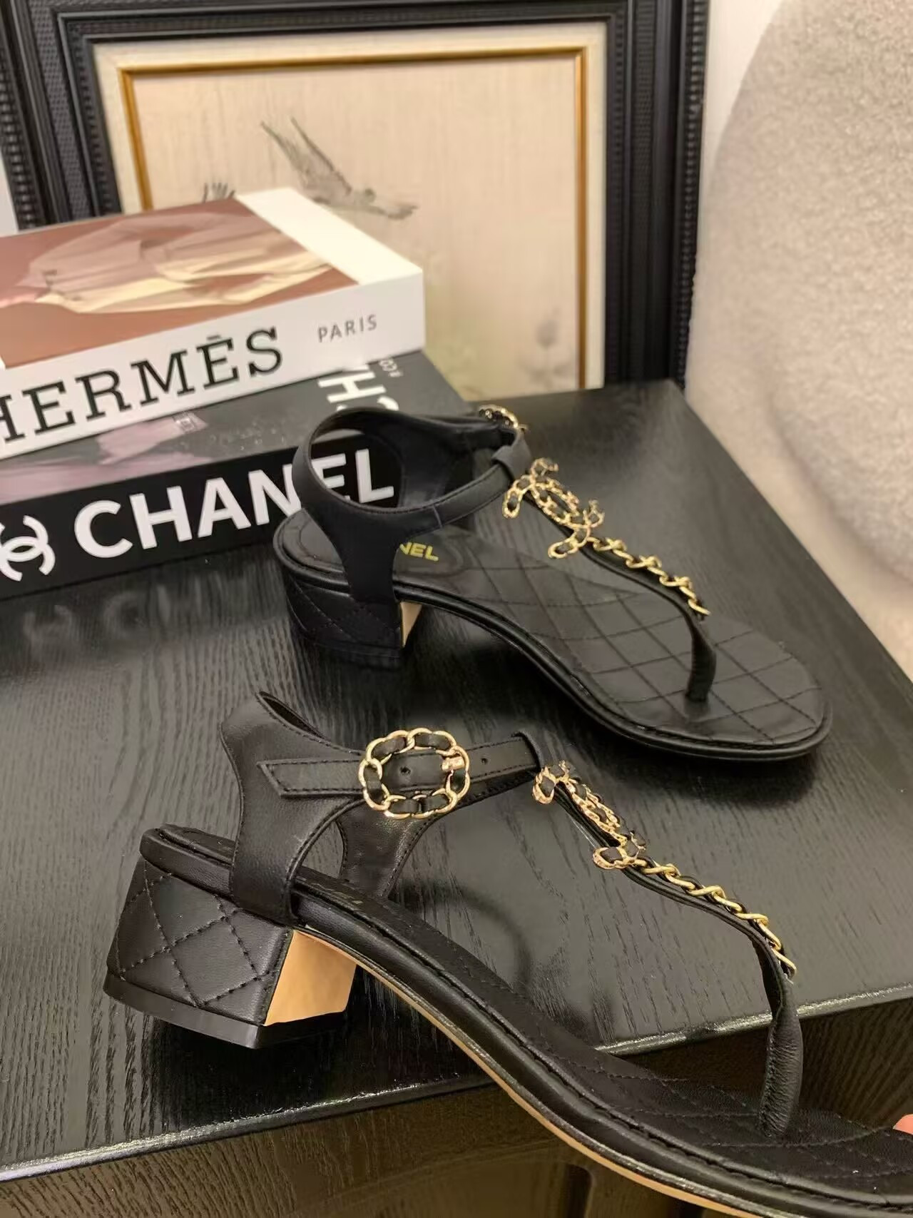 UA Ch**el Thong Sandals