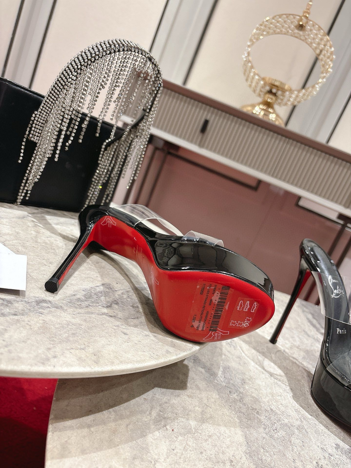 UA Chr1st1an Louboutin Just Nothing Alta 150mm