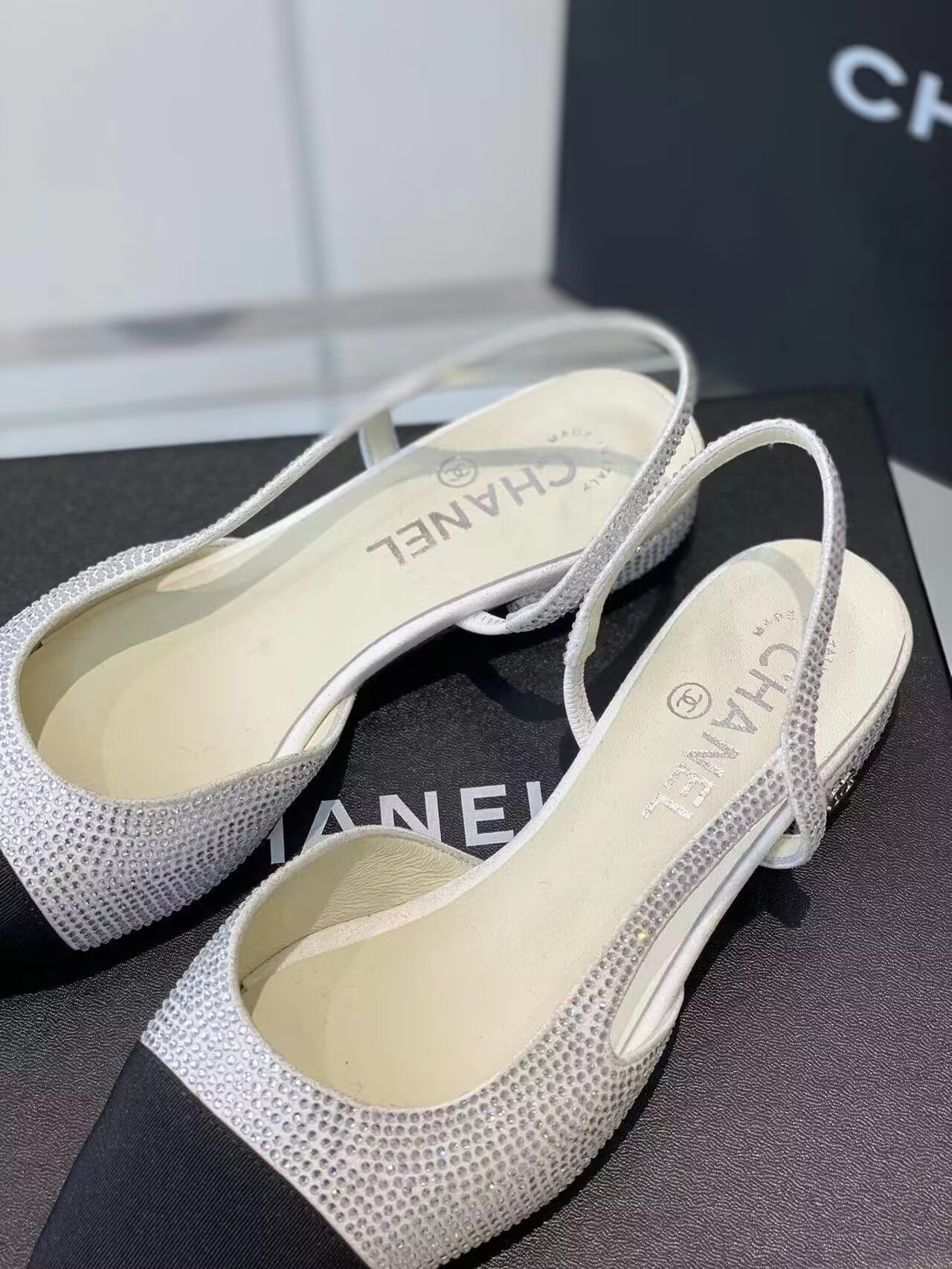 UA Ch**el SLINGBACKS