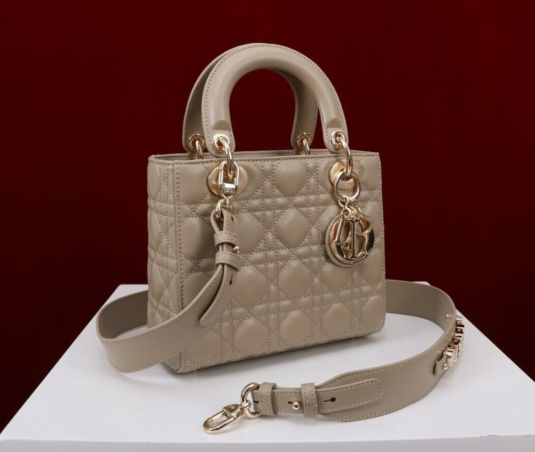 Small Lady D10r My ABCD10r Bag Sand Colored 20 x 17 x 8 cm