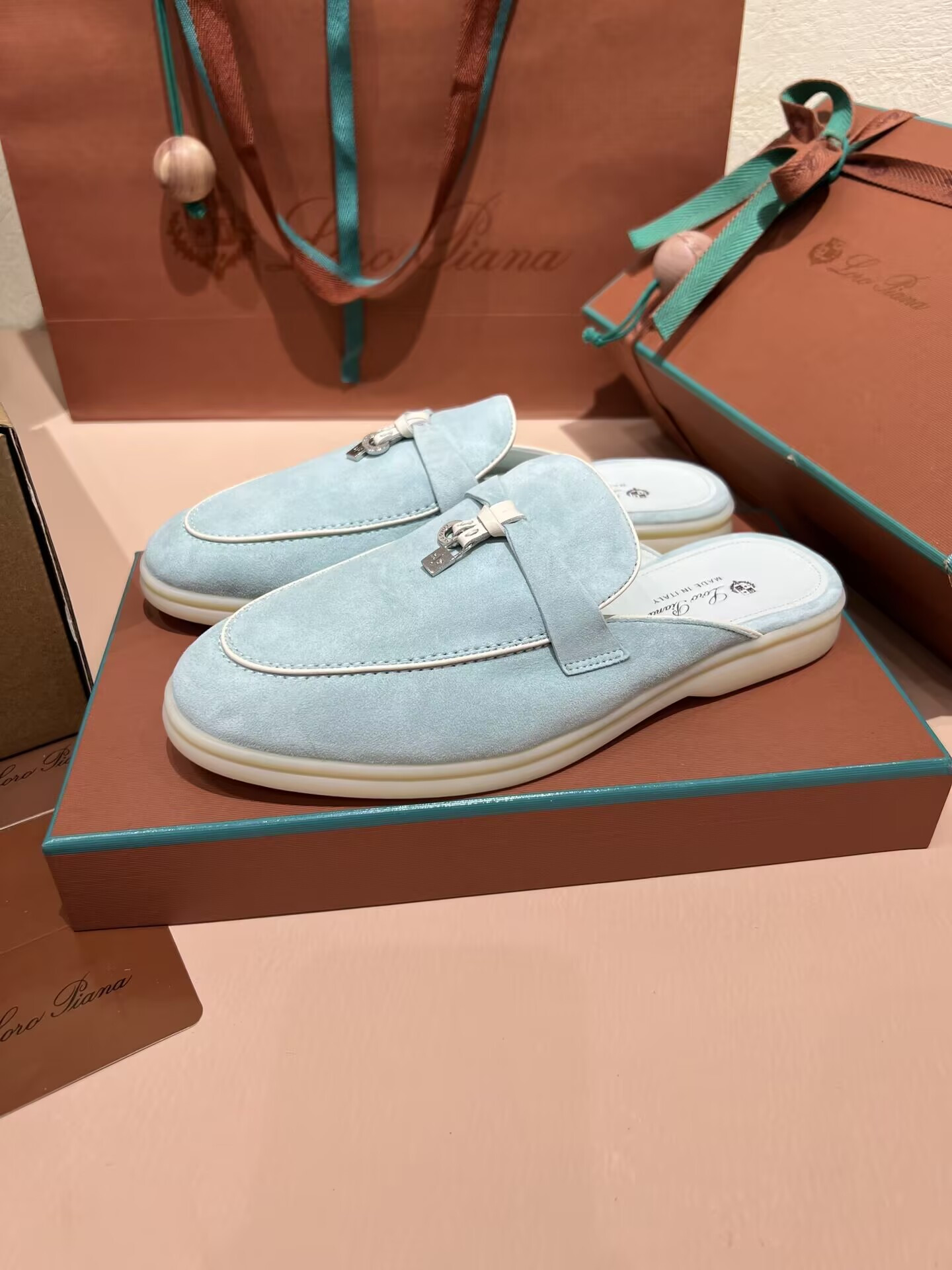UA L0r0 P1ana Babouche Charms Walk Loafers