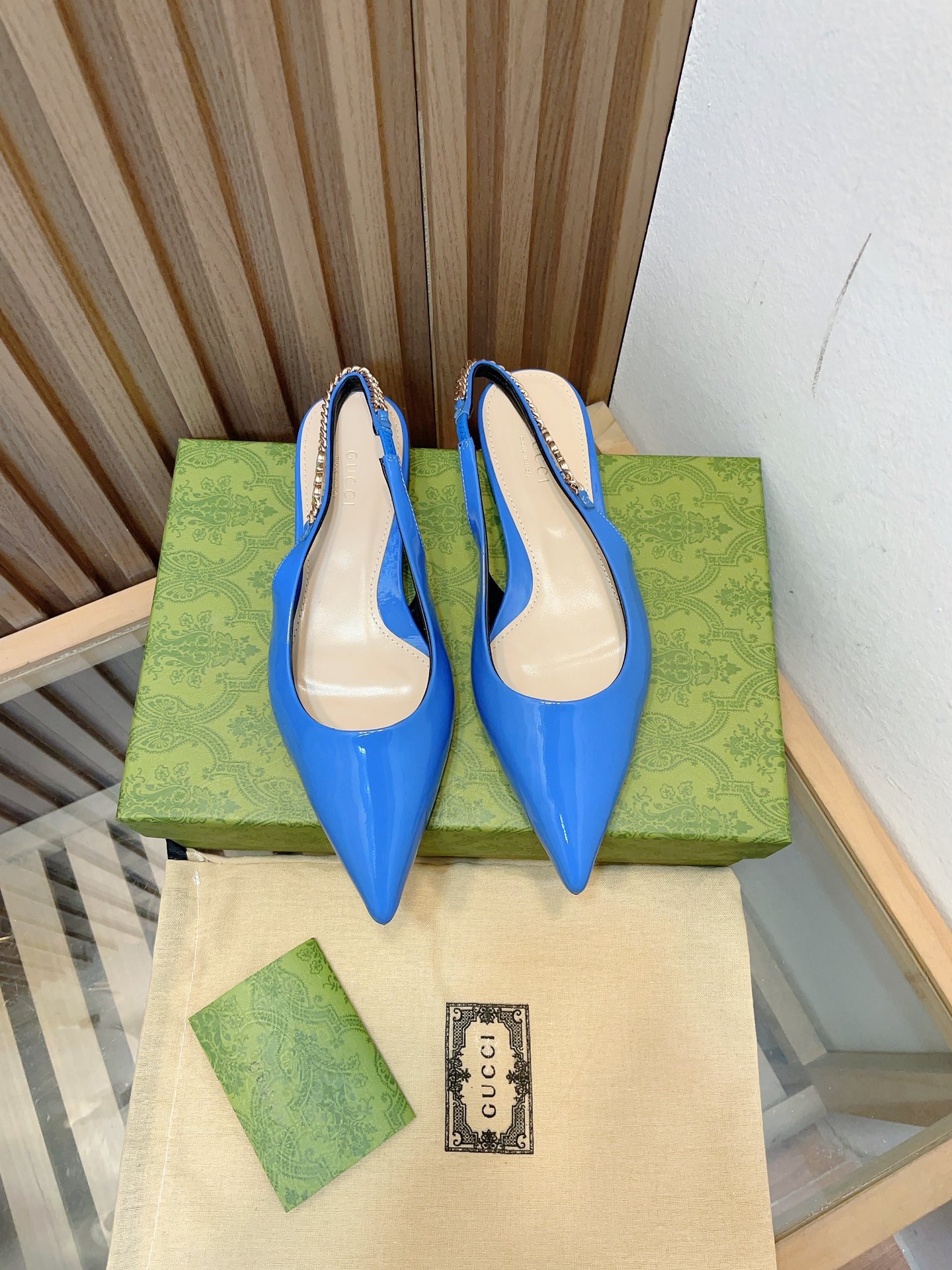 Gvc*1 SIGNORIA SLINGBACK PUMP flat shoes