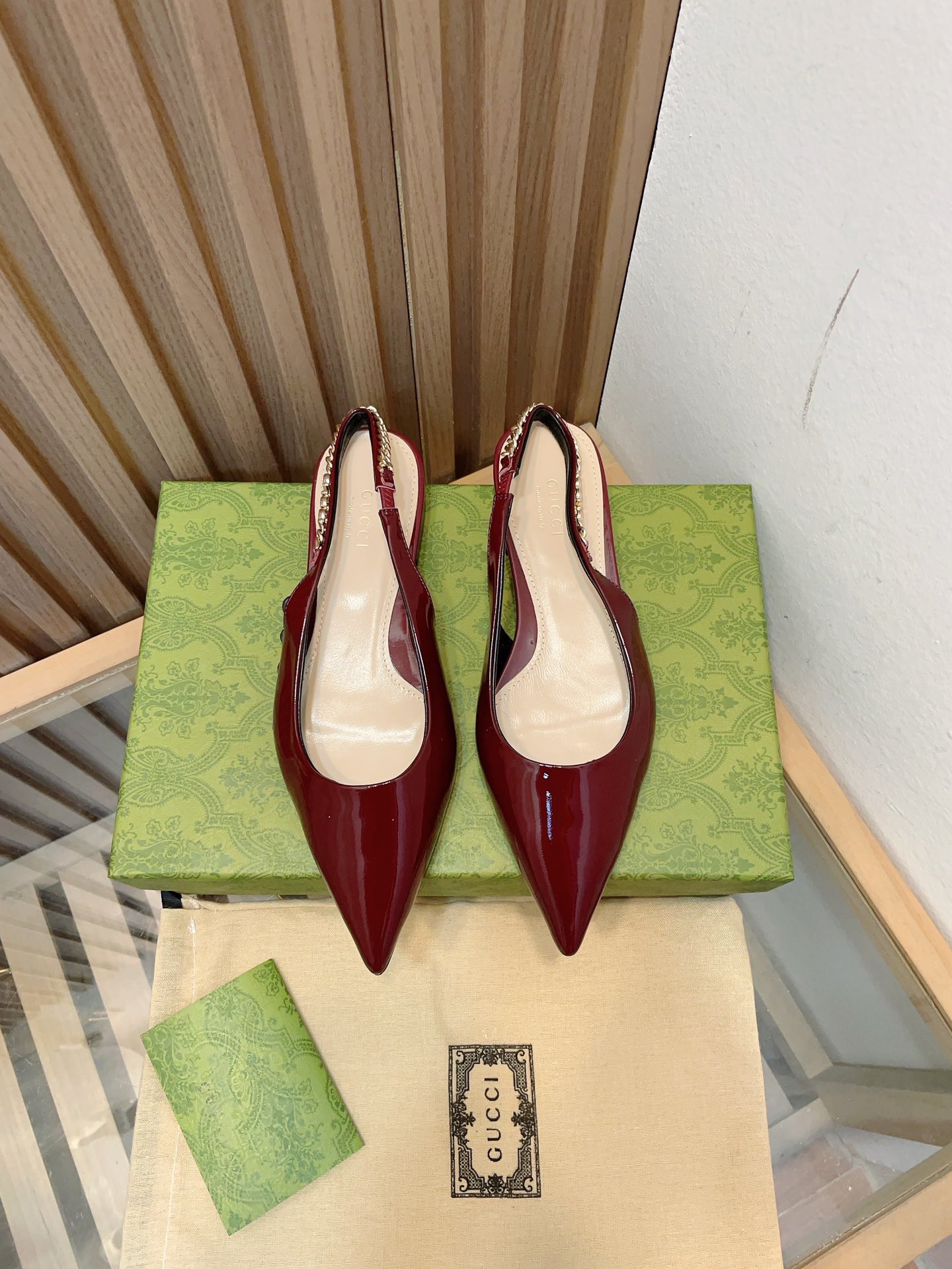 Gvc*1 SIGNORIA SLINGBACK PUMP flat shoes