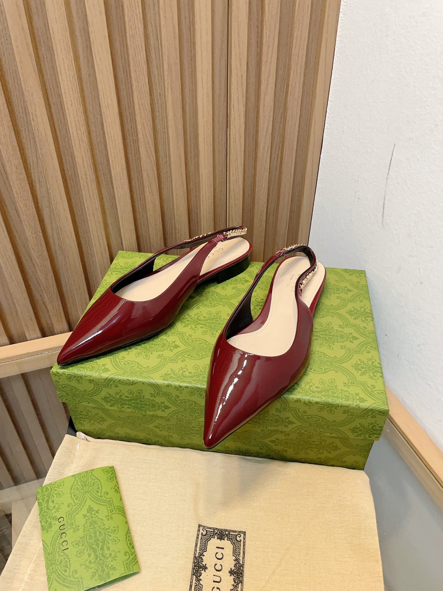 Gvc*1 SIGNORIA SLINGBACK PUMP flat shoes
