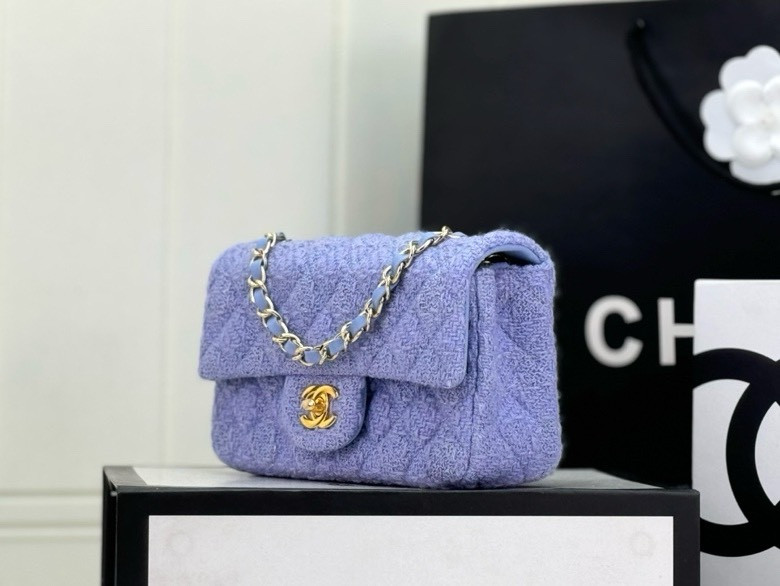 Ch**el MINI CLASSIC 11.12 HANDBAG 20 12 × 20 × 6 cm