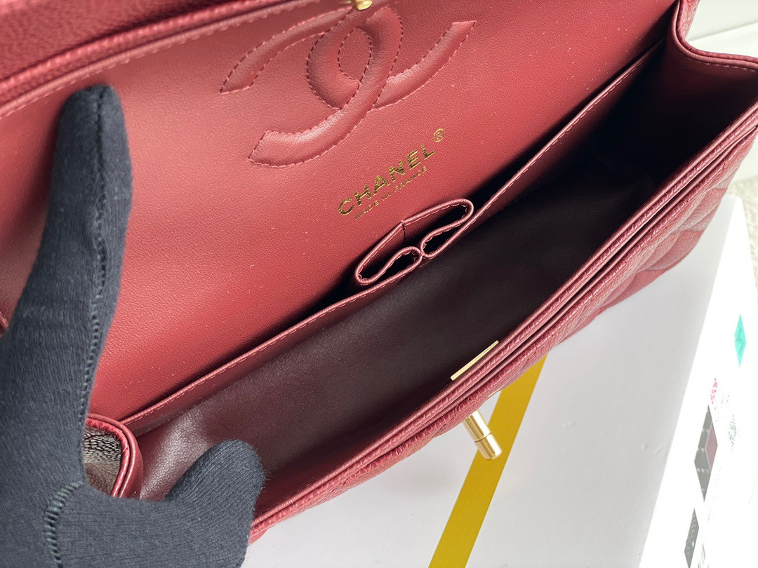 Ch**el CLASSIC HANDBAG 15.5 × 25.5 × 6.5 cm