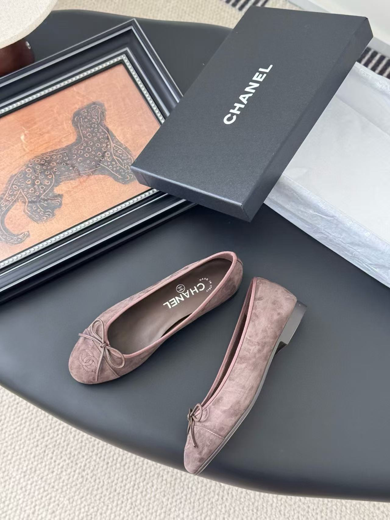 UA Ch**el Ballet flats