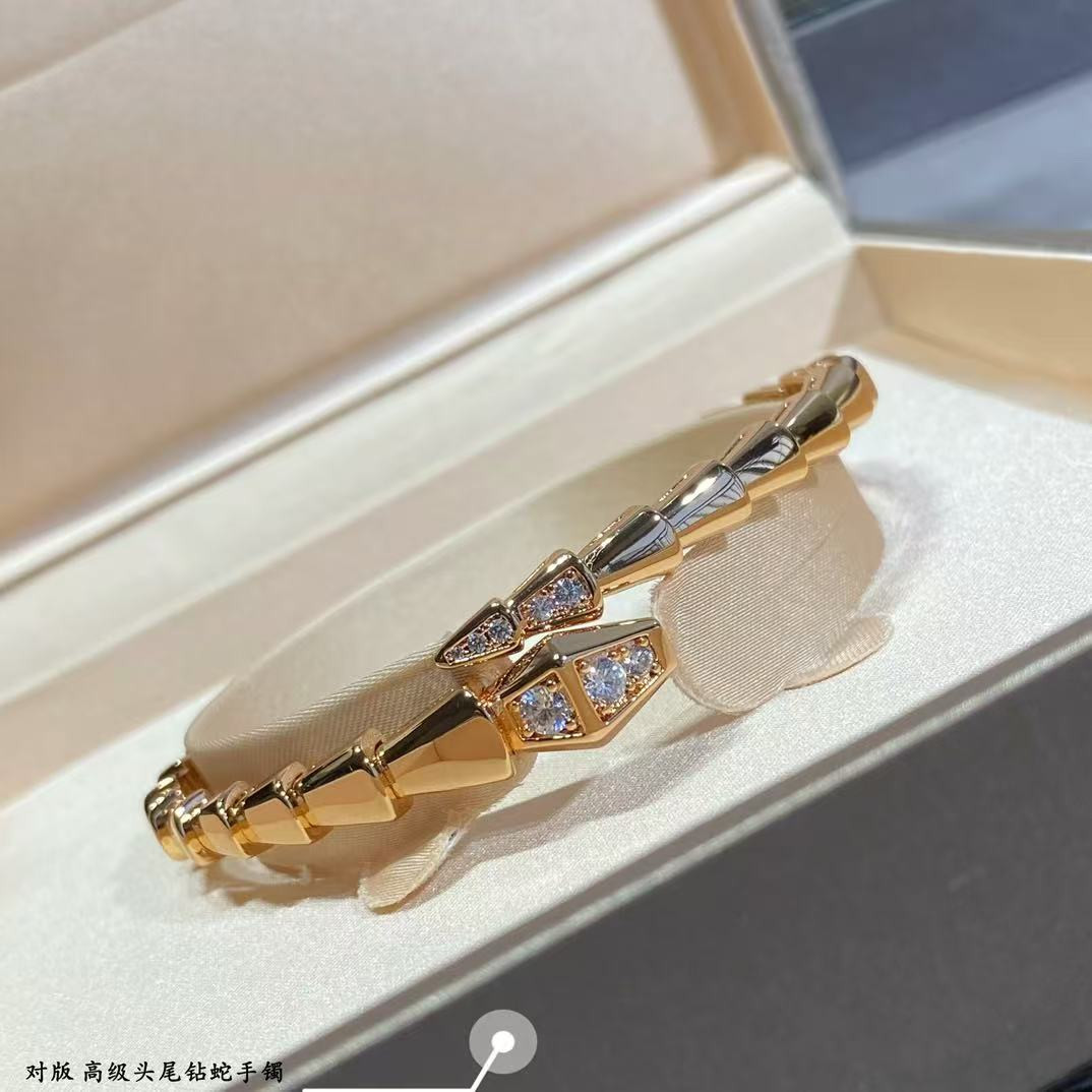 Bv1g*ai snake Bracelet