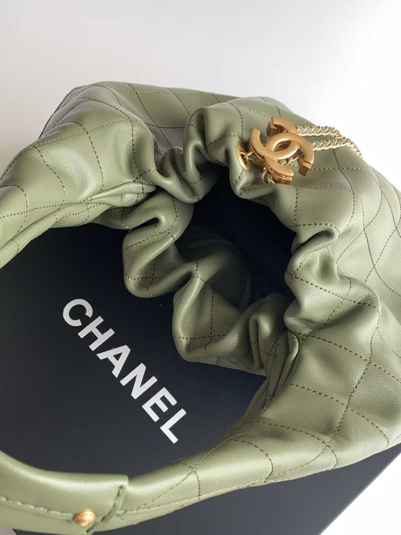 Ch**el Large Hobo Bag 30x12x45cm