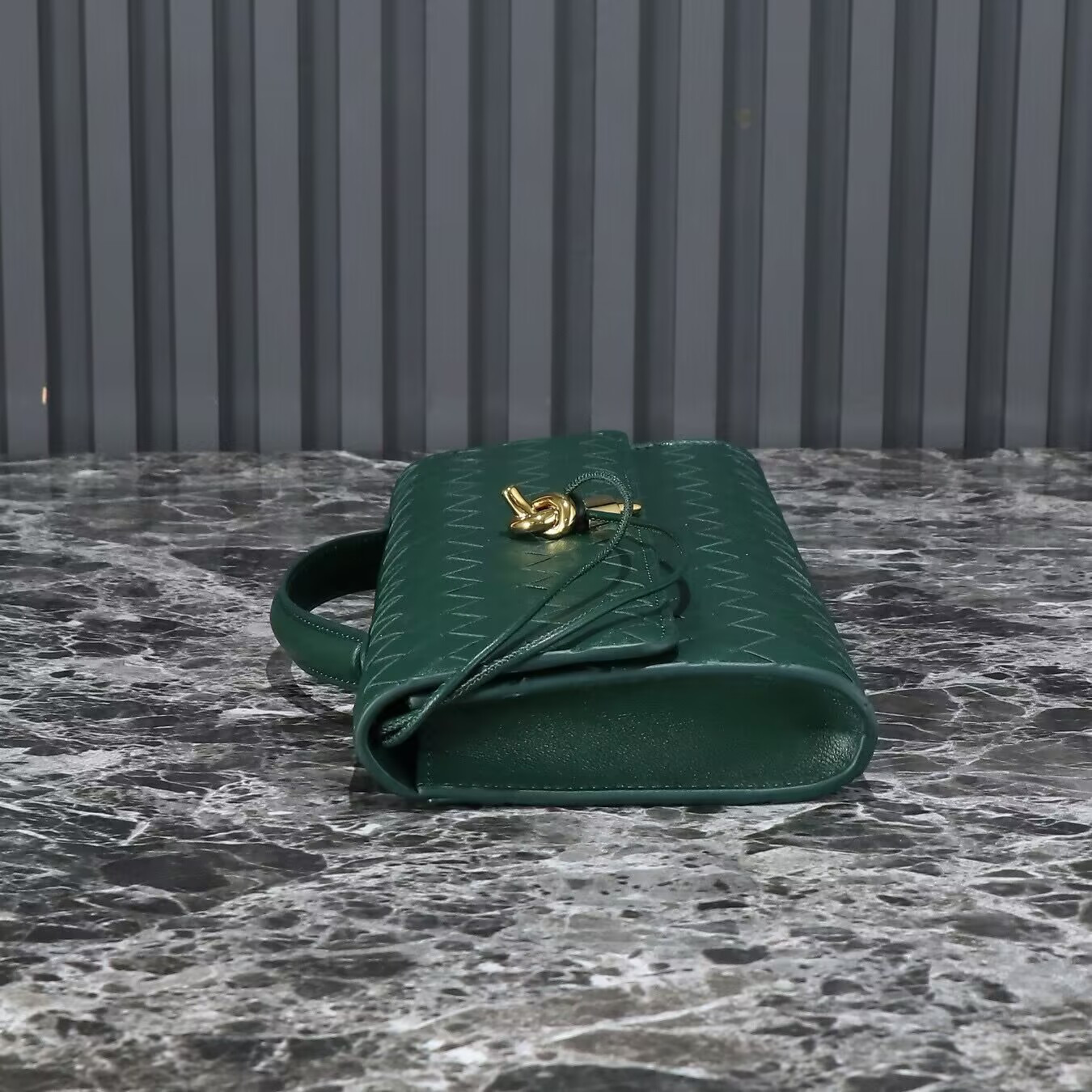 B0tt*ga Ven*ta Long Clutch Andiamo With Handle Fondant 31x13x3cm