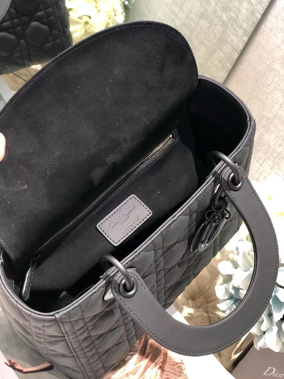 Medium Lady D10r Bag  9.5 x 8 x 4.5 inches