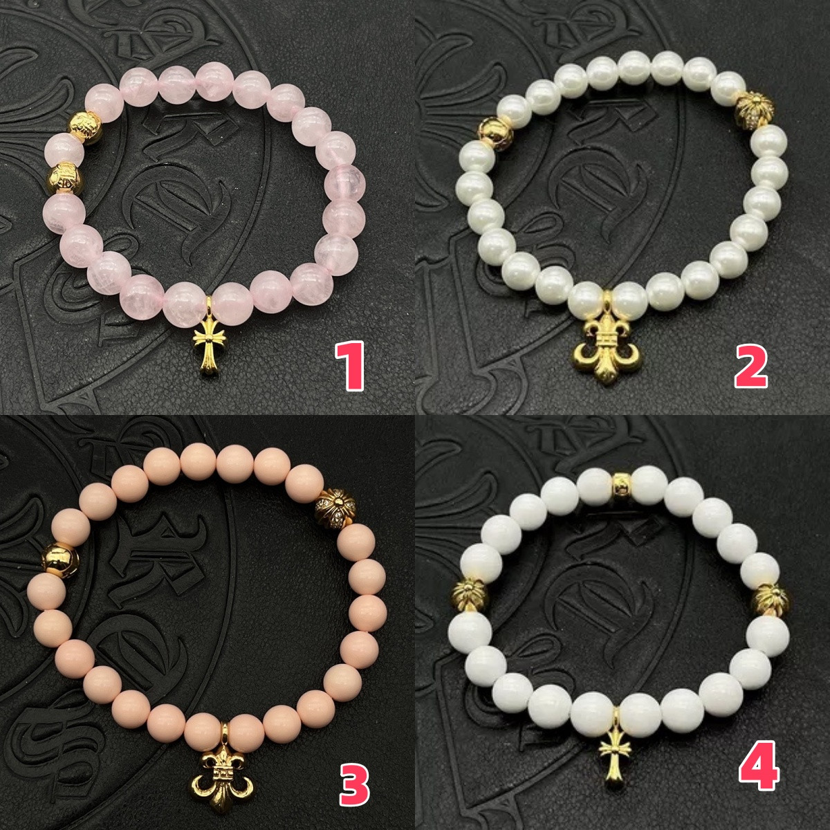 Ch*0me He**ts 8mm Bracelet