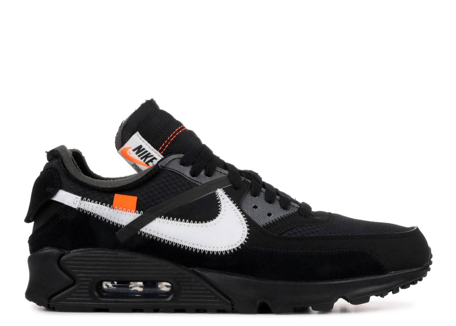 UA THE 10 OFF WHITE NIKE AIR MAX 90 BLACK